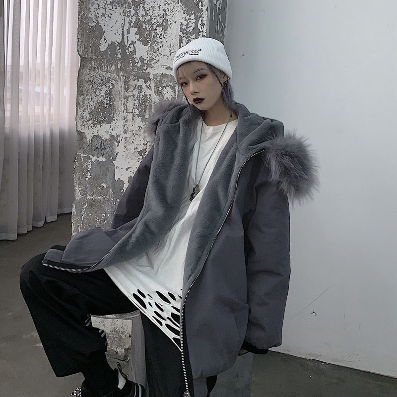 カジュアルファーフードジャケット DP24 – .MMM ONLINE STORE