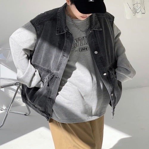 ビッグポケットデニムベスト DP241 – .MMM ONLINE STORE